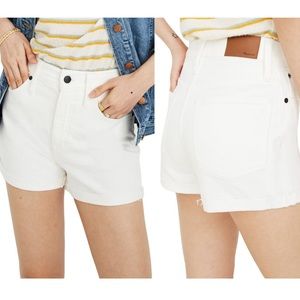 White Madewell shorts